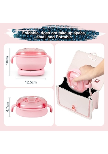 Sones 100w 400ml Ağda Isıtıcı Katlanabilir Silikon Tüy Alma Ağda Makinesi Ab Fişi 220v