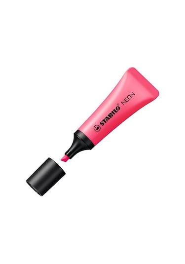 Stabilio Pembe Neon Fosforlu Kalem