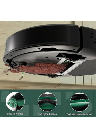 104 Combo/ 105 Vac/ 105 Combo/ 105 Combo+/ Vac 2/ Q0520/q052 Robot Süpürge İçin Yedek Parçalar