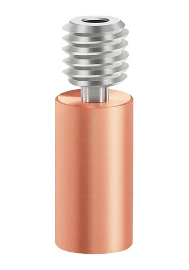 Koodmax 3d Yazıcı Titanyum Alaşımlı V6 Hotend Metal Boru Boğazı M6 Pürüzsüz Sürüm