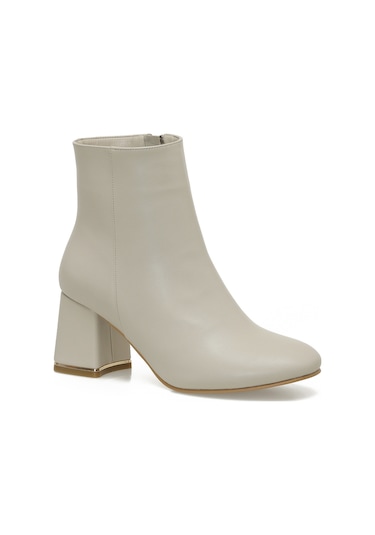 Butigo 21k-256 5pr Bej Kadın Topuklu Bot 000000000102054667 Bej