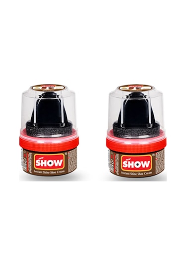 Koyu Kahve Rengi Ayakkabı Boyası Show 50 Ml
