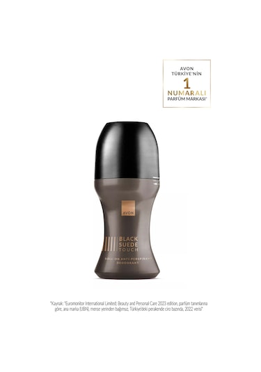 Avon Black Suede Touch Erkek Roll-On Deodorant 50 ML