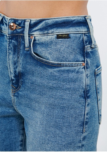 Mavi Cındy Gölgeli Mavi Gold Shape Jean Pantolon 100277 84421 Mavi