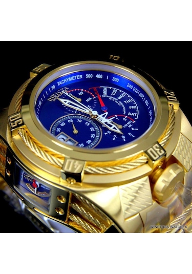 Invicta Bolt Zeus Tria Alt n Blue 3 Swiss Mvt Dials 52 MM Erkek Kol Saati 886678312087 Fiyatlar ve Ozellikleri