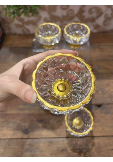 Wow Dıamond Lokumluk 6 Lı Altın Rengi