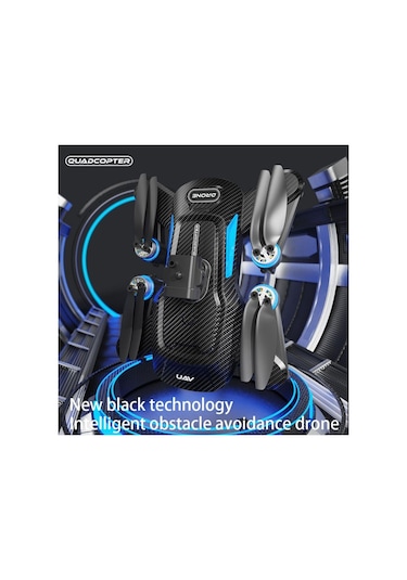 Akıllı 8k Çift Kameralı Katlanabilir Drone, Gps Destekli, Yüksek Hızlı Ve Profesyonel Drone-1449