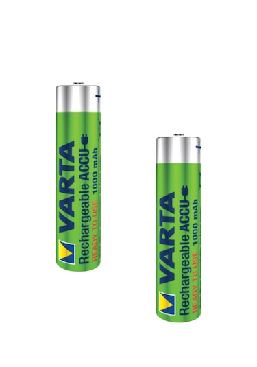 Varta 5703 1000 mAh AAA Ni-MH Şarj Edilebilir İnce Kalem Pil 2'li