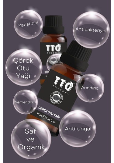 Tto Thermal Çörek Otu Yağı 10 Ml – Antioksidan & Cilt Bakım Yağı