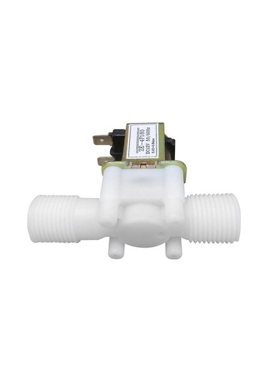 Ulzyvf 12v 1/2inç N/c Plastik Solenoid Valf, Manyetik Su Hava Kapalı