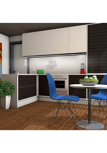 Maiyame Usb Şarjlı Pır Sensörlü 60 Led Şerit Lamba, 3 Işık Modu, Ip65 Suya Dayanıklı, Dolap Ve Gardırop İçin Taşınabilir Aydınlatma Sıcak Beyaz