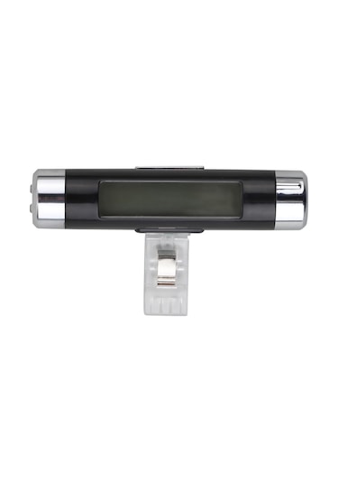 Araba için Klipsli Dijital Aydınlatmalı Lcd Saat Termometre