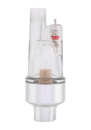 Ximistore9 1/8" Bsp Metal Mini Hava Filtresi - 5 Mikron Yağ Su Ayırıcı, Ruhsatlı Valfli, Sprey Fırçalarını Nemden Korur, Temiz Kuru Hava Sağlar