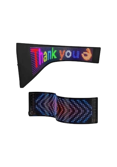 Akıllı Led Ekran Paneli Uygulama Kontrollü Yazı Animasyon Gösterimi
