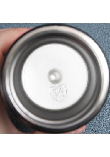 Siyah 304 Paslanmaz Çelik Akıllı Kupa Led Dokunmatik Sıçrama Küçük Taze Bir Bardak Hediyesi 320 Ml