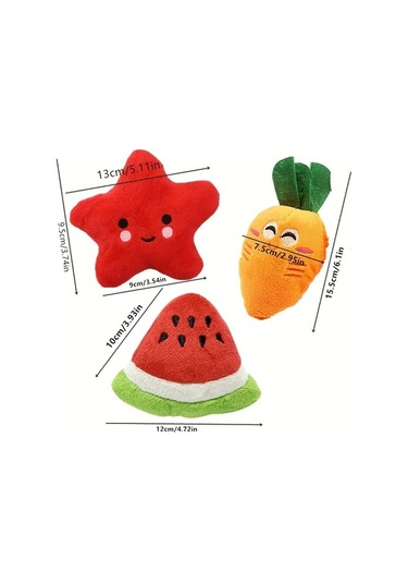 Zyzqstore Pet Diş Çıkarma Oyuncakları, Köpek Çiğnemek İçin Renkli Oyuncaklar Çok Renkli