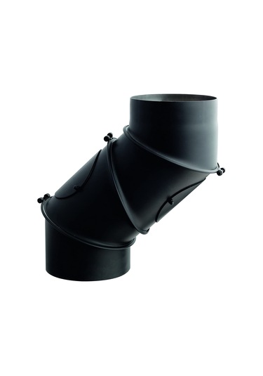 Darco Soba Borusu Ayarlı Dirsek 15 Cm Çap Çelik Sac