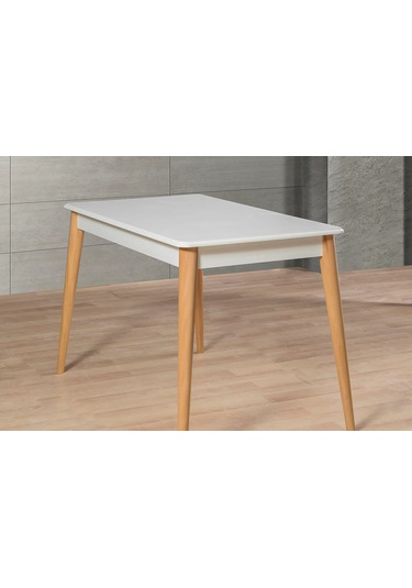 Ludovica Fransız Retro Still Açılır Yemek Masası 90x140 Naturel