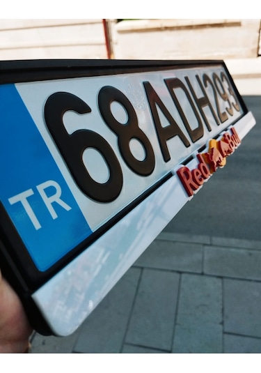 PLAKALIK RED BULL 3D MODEL TAKMATİK PLEKSİ LAZER KESİM (ÇİFT)