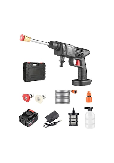 Valkyrie 300 W 48 V Şarjlı Yüksek Basınçlı Akülü Oto Yıkama Tabancası