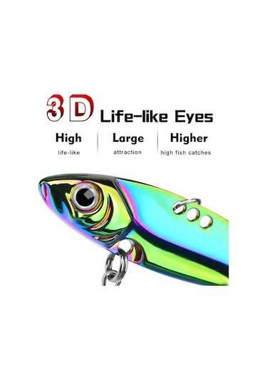 Novahub Gerçekçi Yüzme Hareketleriyle Metal Yemler - Tüm Balık Türleri İçin Tatlı Ve Tuzlu Suya Uygun