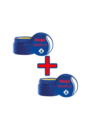Blistex Kuruyan Ve Çatlayan Dudaklara Yoğun Bakım Kavanoz Medplus Jar 2 x 7 ML