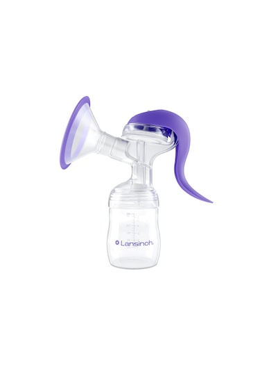 Lansinoh Breast Pump Manuel Tekli Göğüs Pompası Mor