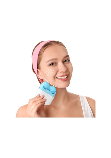 Soicy S30 Ice Massage Mini Roller Mavi