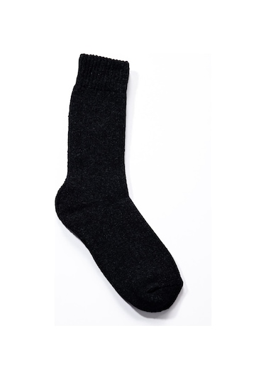 Tudors Erkek Kalın Kışlık Siyah Çorap-29040 - Erkek Siyah