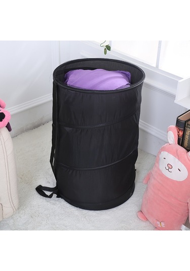 Yifomall Büyük Boy Oxford Kumaş Çöp Çanta, Askılı İpliği İle Taşınabilir, Katlanabilir Ev Ve Ofis Organizasyon Kutusu Mavi Diğer