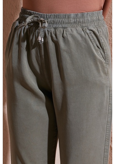 Fashion Friends Bayan Pantolon 25y0477k1 Haki Haki