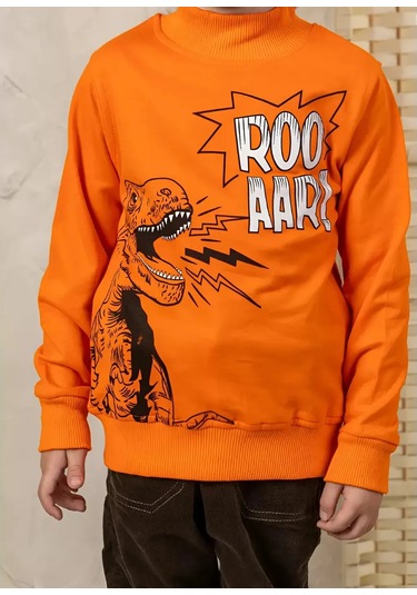 M-bimbo İç Kısmı Yumuşak Çocuk Kazak 178003634 Turuncu