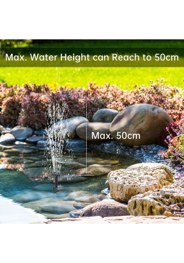 Pazly Güneş Enerjili 3w 5v Su Pompası Kiti İle 7w Güneş Paneli Seti