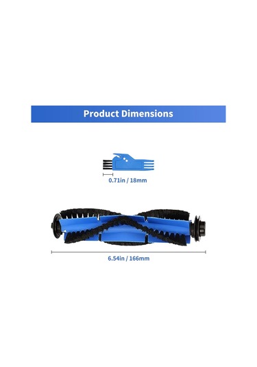Amigaelegant Eufy Robovac 11s,11s Max,robotik Süpürge İçin Yedek Rulo Fırça