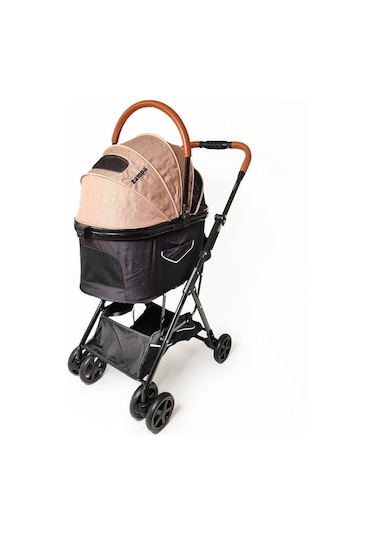 Zampa Bottas Kedi & Köpek Arabası Haki 48x80x99 Cm