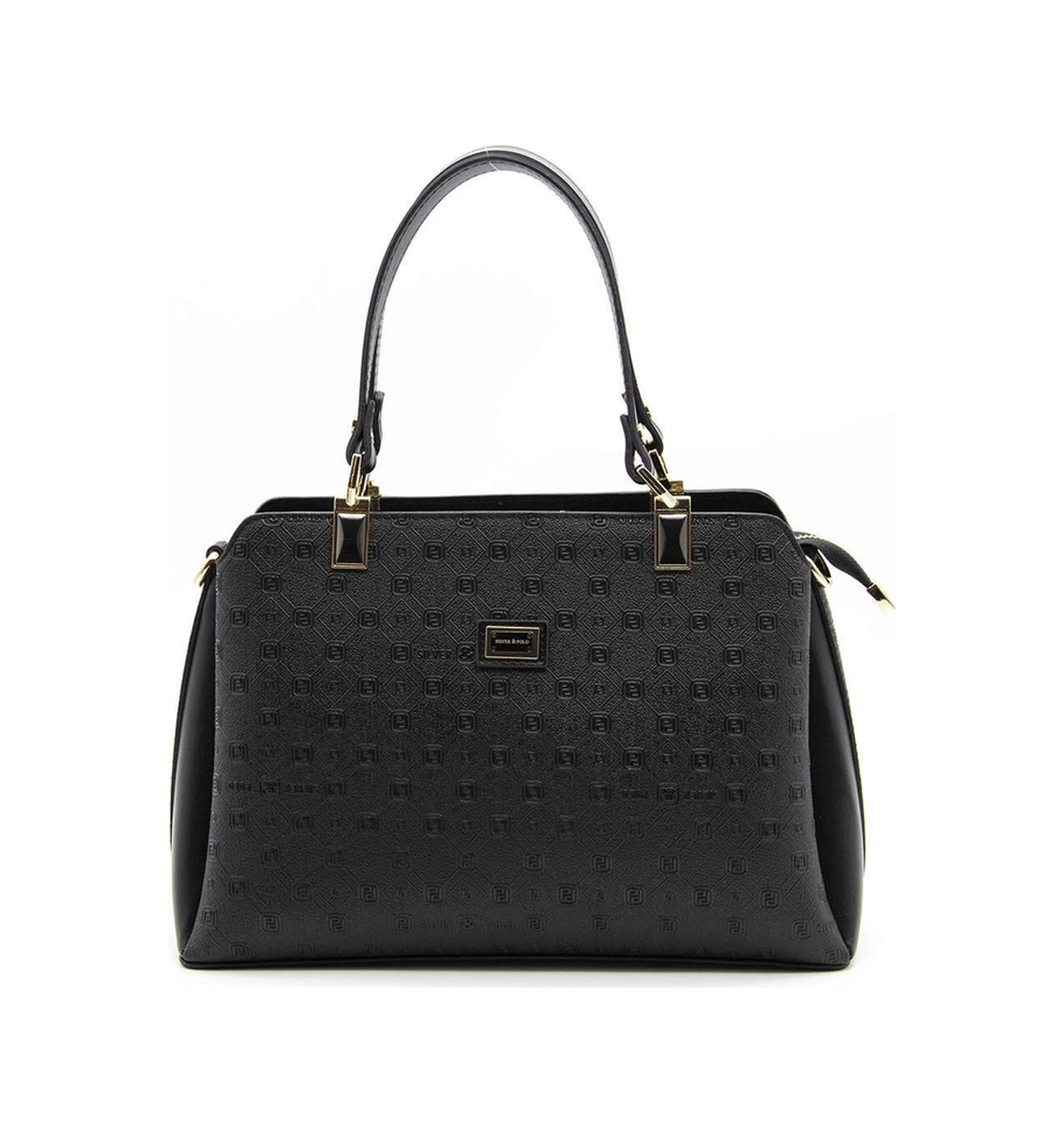 Silver Polo Kadın El Ve Çapraz Çanta 972 Siyah