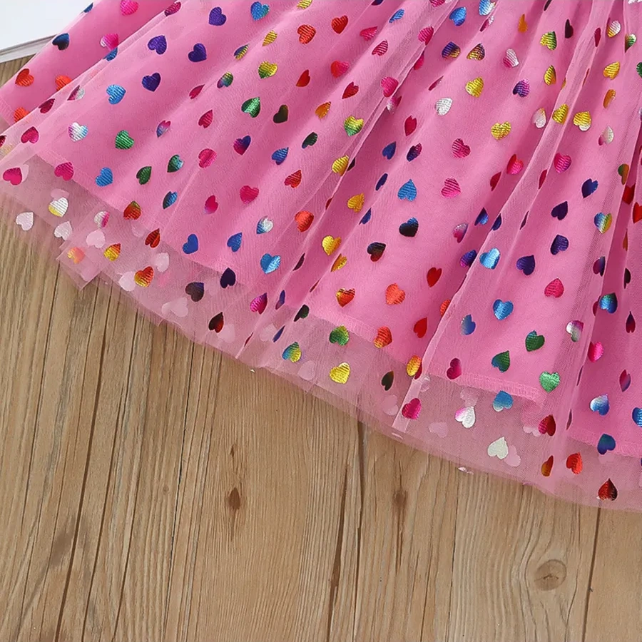 Yazlık Elbise, Tek Boynuzlu At Figürlü, Okul İçin Şık Ve Pul İşlemeli 389568433 Violet