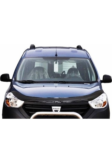 Dacia Dokker Kaput Rüzgarlığı Kaput Koruma 2012+ Parlak Siyah