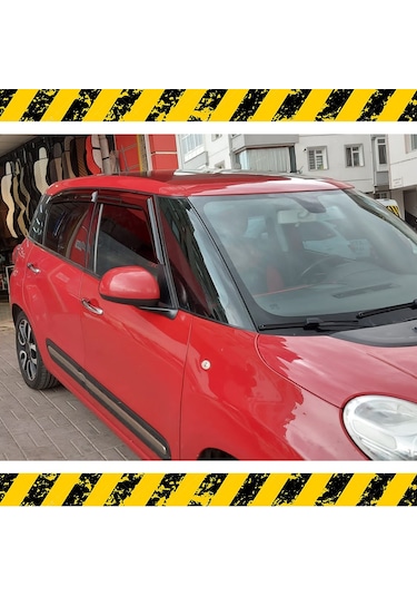 Fiat 500L Mügen Cam Rüzgarlığı 2012-2018 Arası 4 Lü Takım