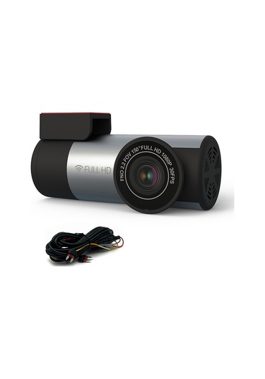 Xindoker Gümüş Gri Araç Kamerası 1080p Full Hd - 150 Geniş Açı, Gece Görüşü, Döngü Kaydı, Park Monitörü, Wıfı Desteği Acc Kablolu, Hafıza Kartı Yok