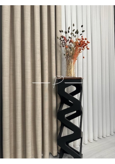Keten Blackout Pileli 1. Kalite Ultra Gramaj 001