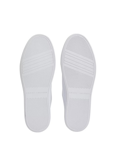 Kadın Altın Rengi Detaylı Cupsole Tabanlı Sneaker - Beyaz/lacivert White / Space Blue