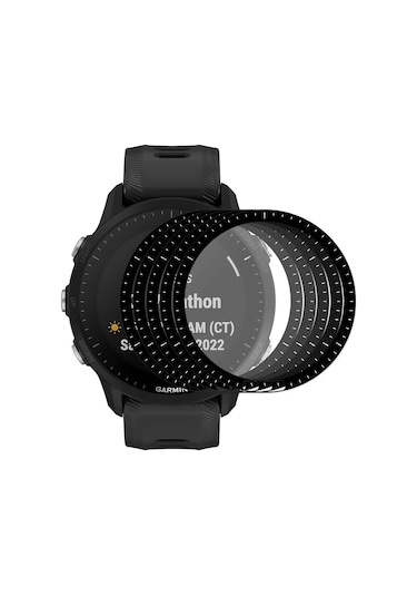 Garmin Forerunner 955/955 Solar İçin 5 Adet Enkay 3d Tam Kapsama Yumuşak Pc Kenar Pmma Hd Ekran Koruyucu Film