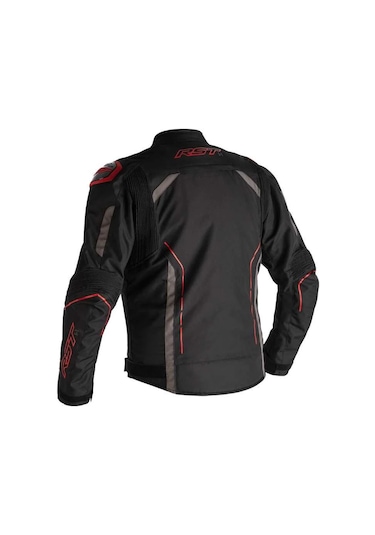 Rst S1 Mevsimlik Motosiklet Ceketi Siyah Kırmızı
