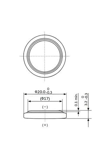 Volkswagen Passat B8 Anahtar 3v Lityum Para Pil 5'li Blister