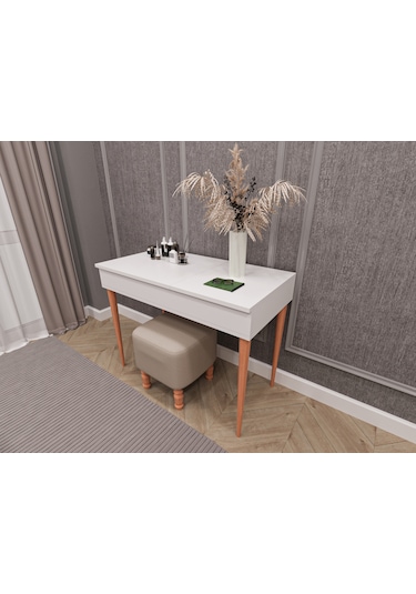 Asra Trend %100 Mdflam Aynalı Makyaj Masası Mam-01 Diğer