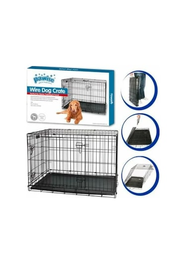Pawise Klasik Tel Köpek Kafesi 107 x 71 x 79 CM