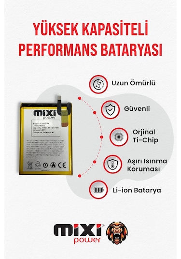 Reeder S19 Max Pro S Edge Uyumlu Tam Kapasite Batarya Tr Garantili