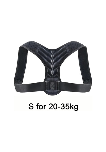Chenkestoreone M Sku Erkek Kadın Ayarlanabilir Bel Desteği Postür Korse Nefes Alabilir Ofis Spor