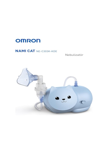 Omron Nami Cat Nebulizatör + NE-C303K-KDE Kulaktan Ateş Ölçer